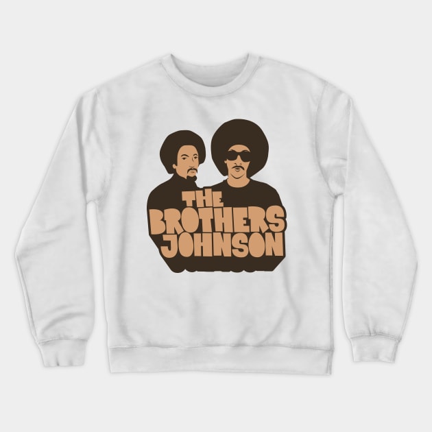 Get Da Funk Out Ma Face - The Johnson Brothers Crewneck Sweatshirt by Boogosh